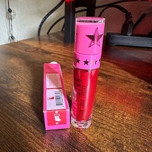 Brand new authentic Jeffree star, lip, gloss, boot, and star